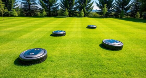 top large yard robot mowers