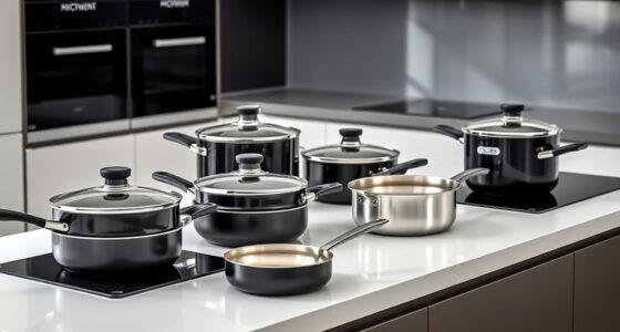 top non stick induction cookware
