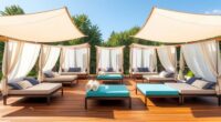 top outdoor canopy daybeds