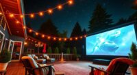 top outdoor movie projectors