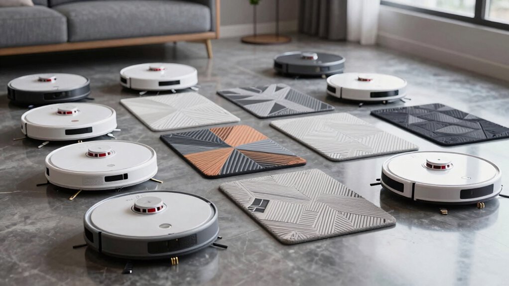 top robot vacuum docking mats