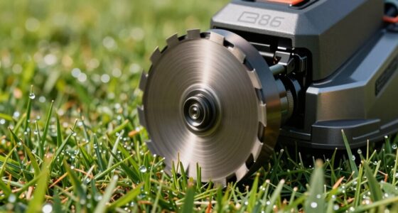top robotic mower blades