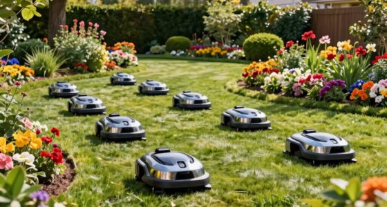 top robotic mowers for gardens
