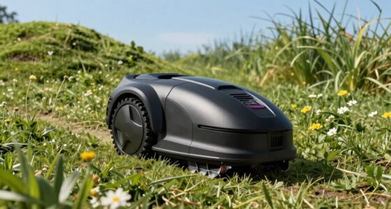 top robotic mowers for terrain