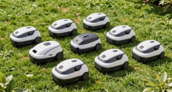 top robotic mowers with theft prevention