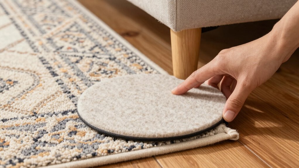 top rug safe felt sliders