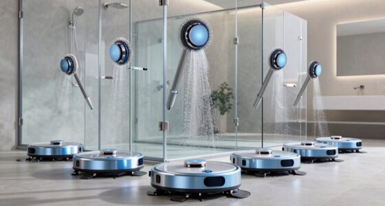 top shower glass cleaning robots
