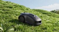 top sloped lawn mowers