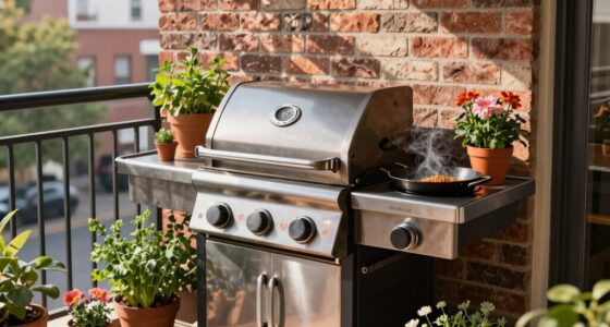 top small balcony grill options