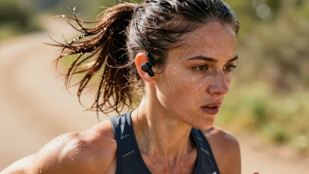 top sweatproof running earbuds
