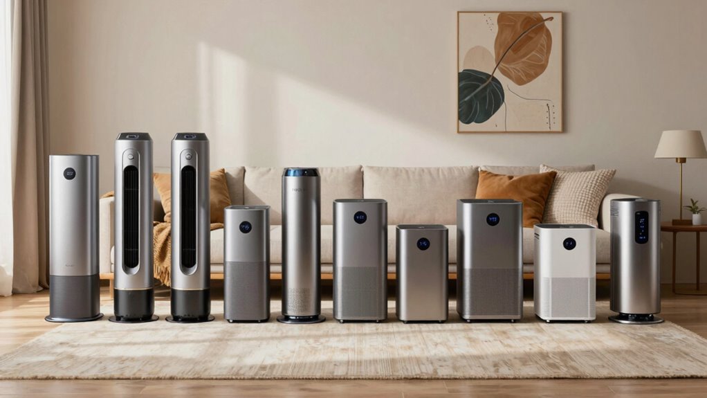 top textile dust air purifiers