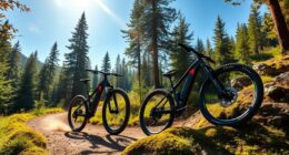 top trail e mountain bikes