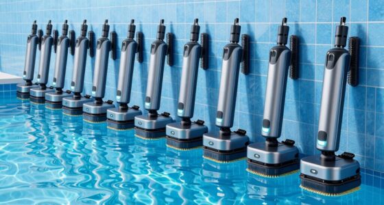 top wall climbing pool cleaners