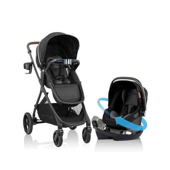 Evenflo Shyft Intuiti+ Travel System with Car Seat