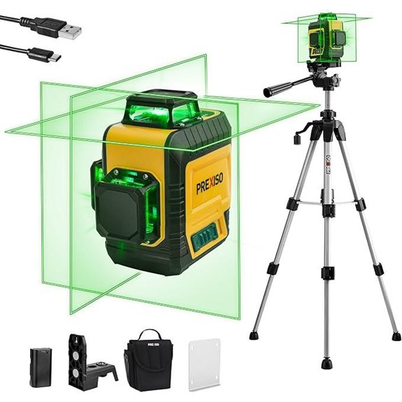 triple laser level set
