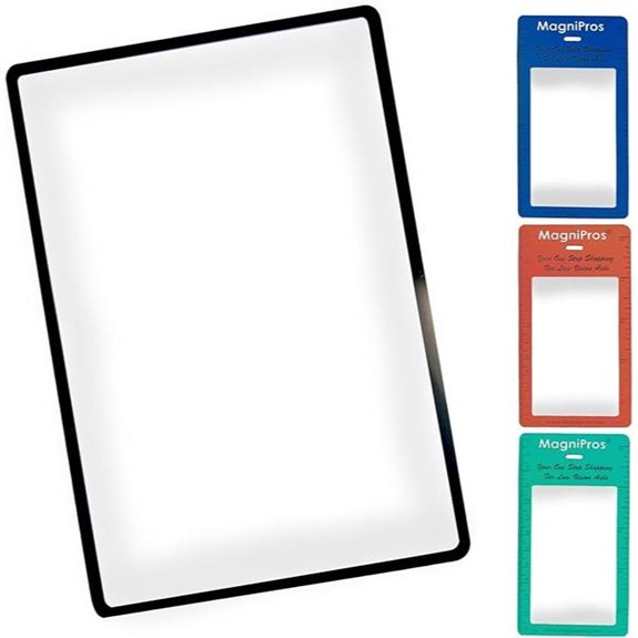 MagniPros 3X Magnifying Lens with Bookmarks