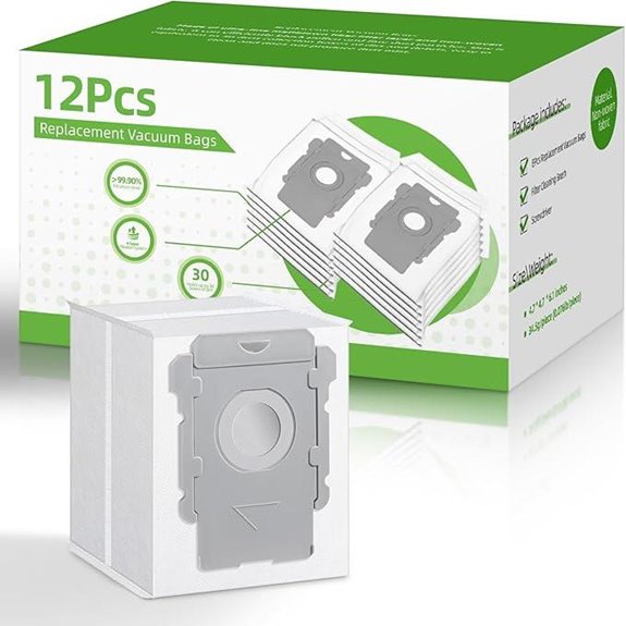 12 Pack Vacuum Bags for iRobot Roomba Series
