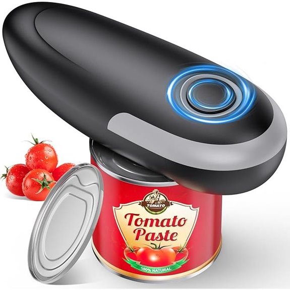 One Touch Electric Can Opener for All Can Sizes