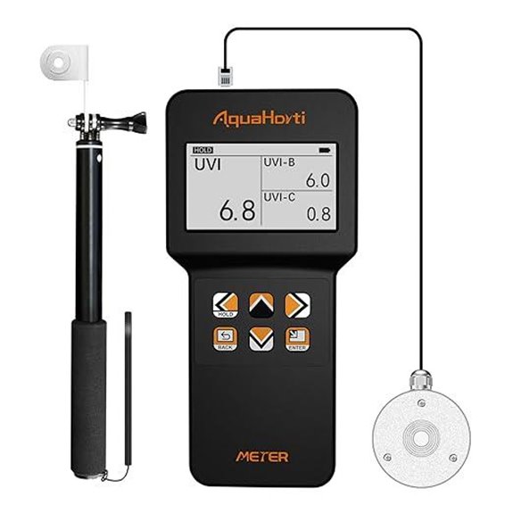 UV Light Meter for UVC and UVA Measurement