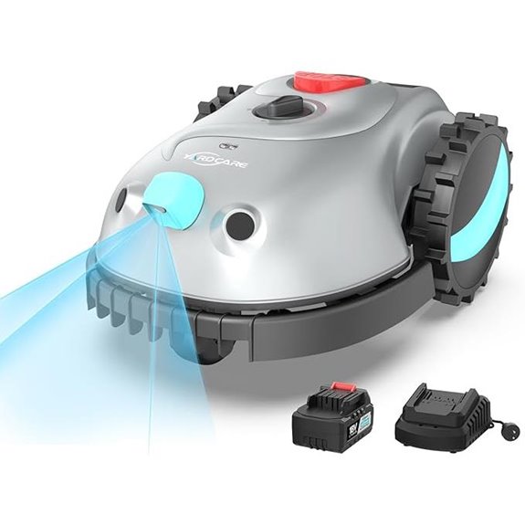 V100 Robotic Lawn Mower with Obstacle Avoidance