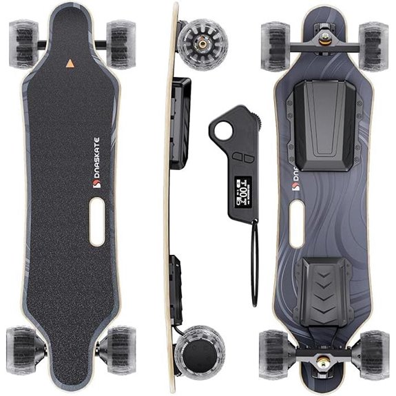 V20 Electric Skateboard with Remote and 28 MPH