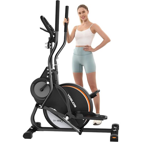versatile incline elliptical trainer