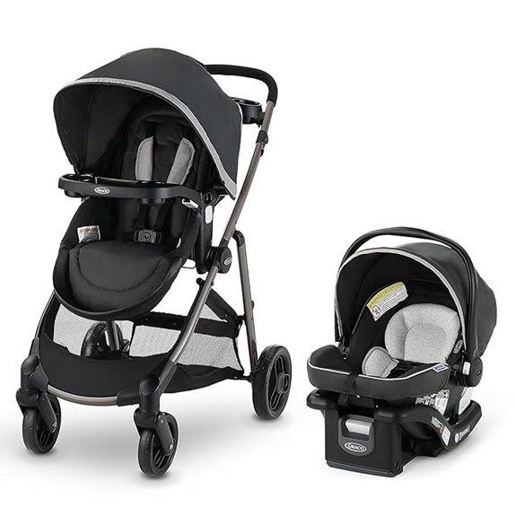 Graco Modes Pramette 3-in-1 Travel System with Car Seat
