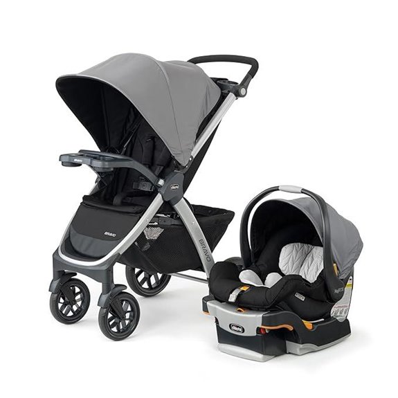 Chicco Bravo 3-in-1 Travel System with Car Seat