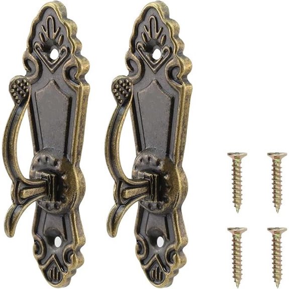 Dnyta Vintage Curtain Tassel Hooks (2 Pack)
