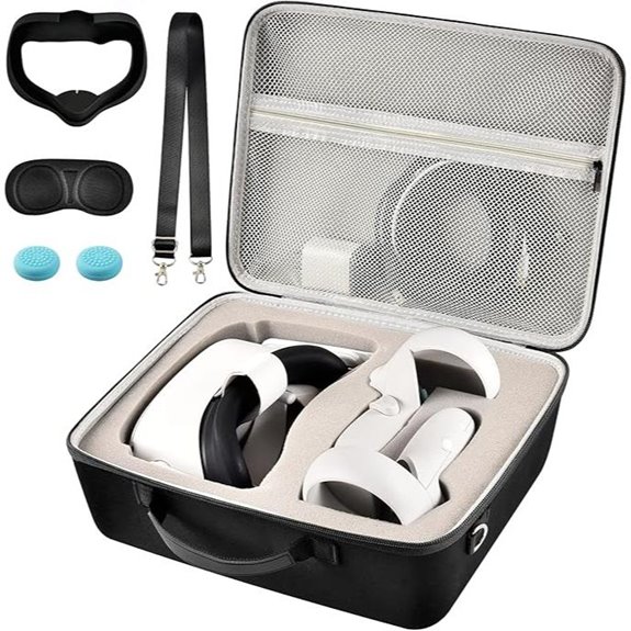 Comecase VR Headset & Controller Travel Case Set