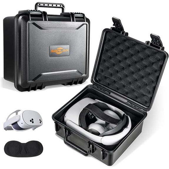 Sarlar VR Headset Carrying Case for Quest 2/3