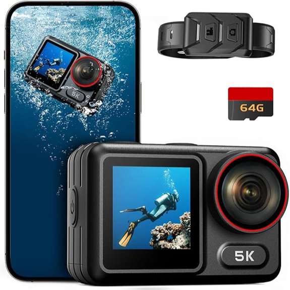 waterproof 5k action camera