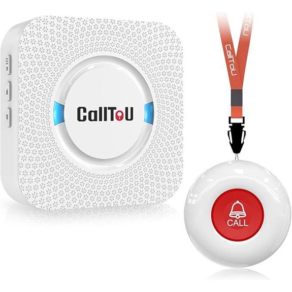 CallToU Wireless Caregiver Pager System (Waterproof Transmitter)