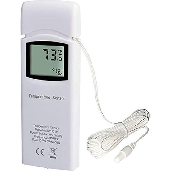 Ambient Weather WH31P Water Proof Thermometer Probe Sensor