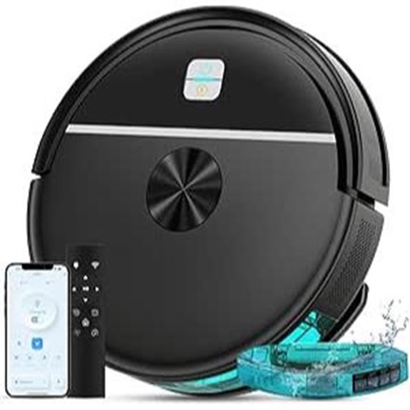 ECOHOME Robot Vacuum and Mop Combo with Wi-Fi