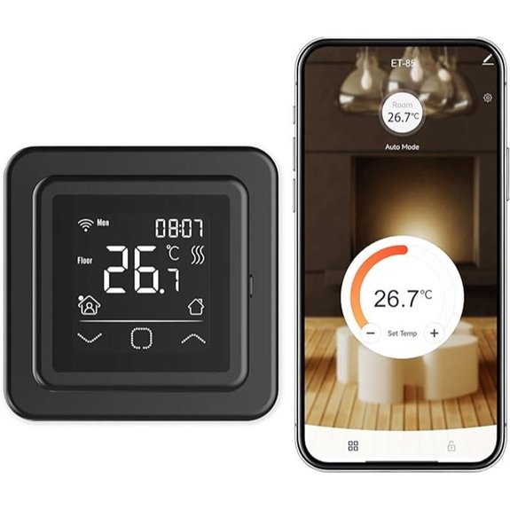 HEATIT WiFi Programmable Thermostat for Electric Heating