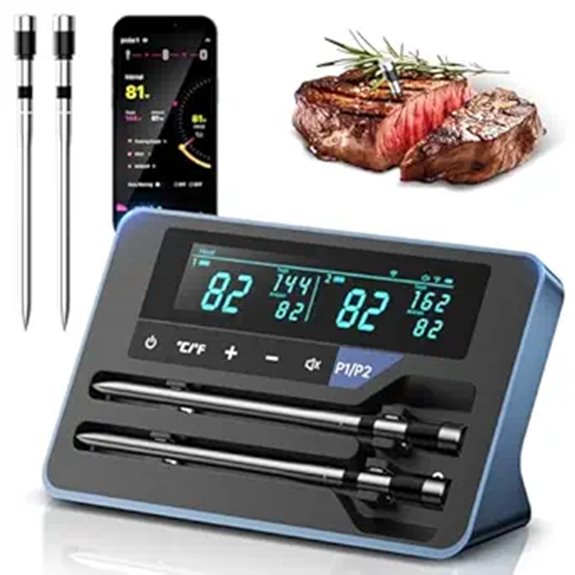 wireless dual probe thermometer