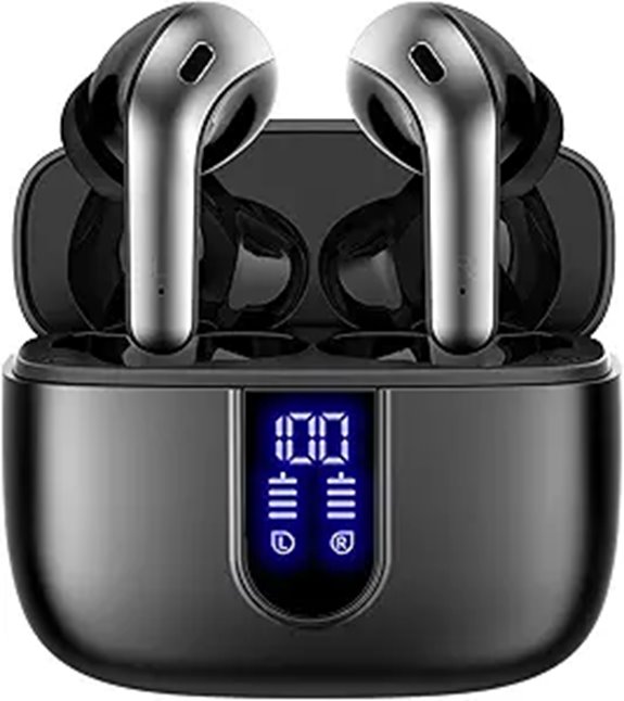 TAGRY Bluetooth Wireless Earbuds with Charging Case