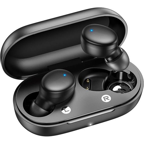 Kurdene Wireless Earbuds with Deep Bass and Microphone