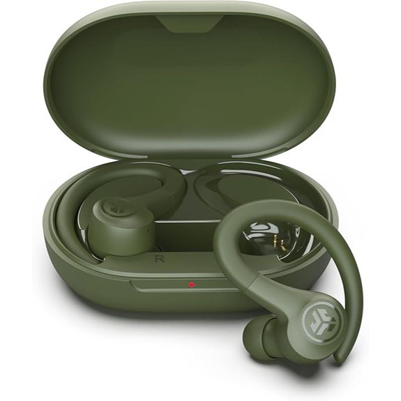 JLab Go Sport+ Wireless Earbuds with Earhook 35+H