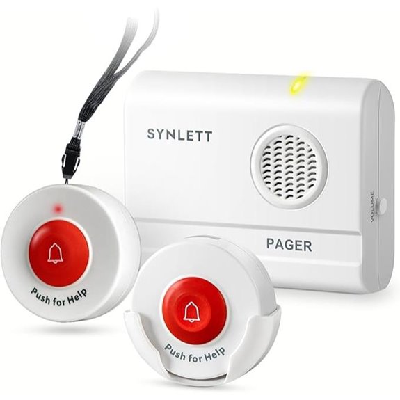 Wireless Caregiver Call Buttons for Elderly Monitoring