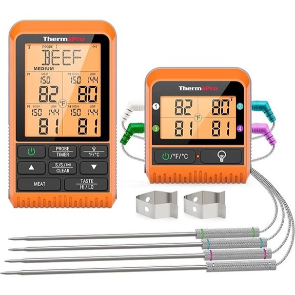 wireless meat temperature monitor