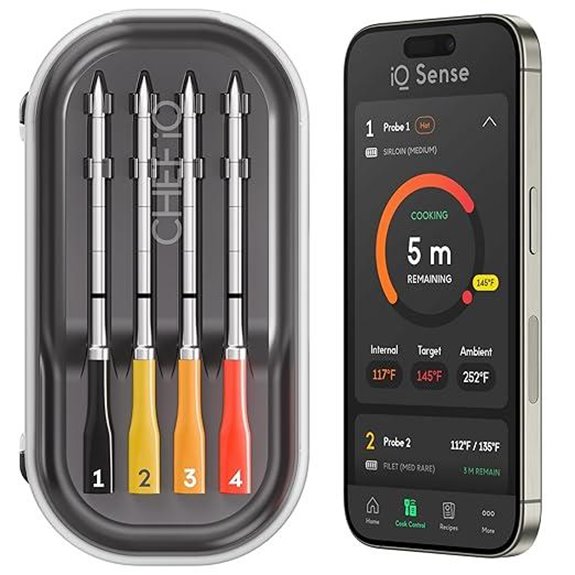 CHEF iQ Sense 2025 Wireless Meat Thermometer