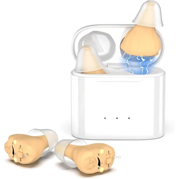 Wireless Rechargeable Hearing Aids with Noise Cancellation