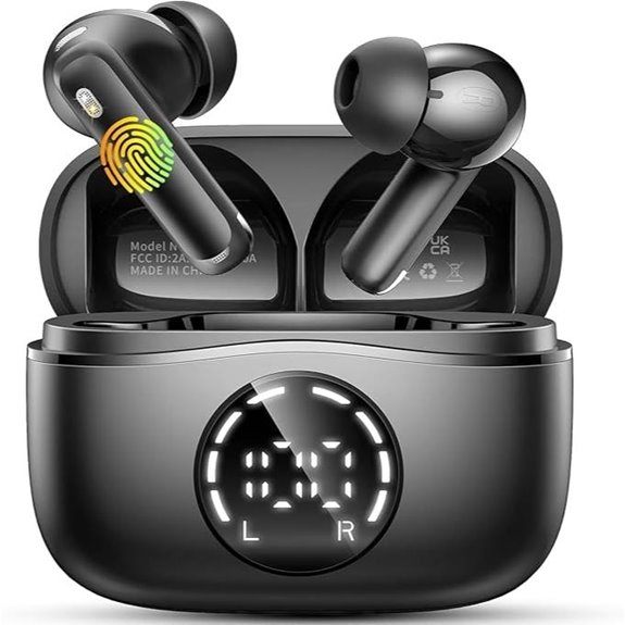 Wireless Bluetooth Earbuds with Noise Cancelling and IP7 Waterproof