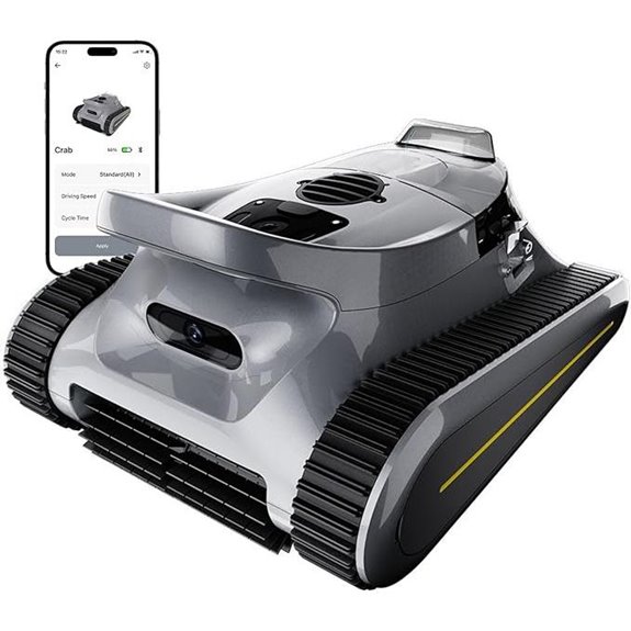 Cordless Robotic Pool Cleaner with 45,000Pa Suction