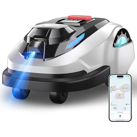 N1600 PRO Wireless Robot Lawn Mower with Navigation