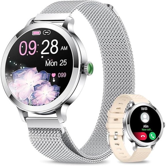 Smart Watch for Women with Call & Fitness Tracking