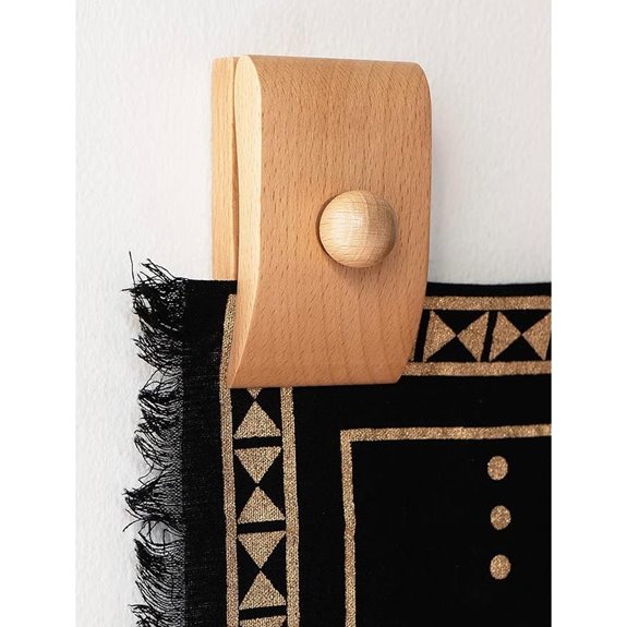 Large Wooden Quilt Hangers for Wall Display