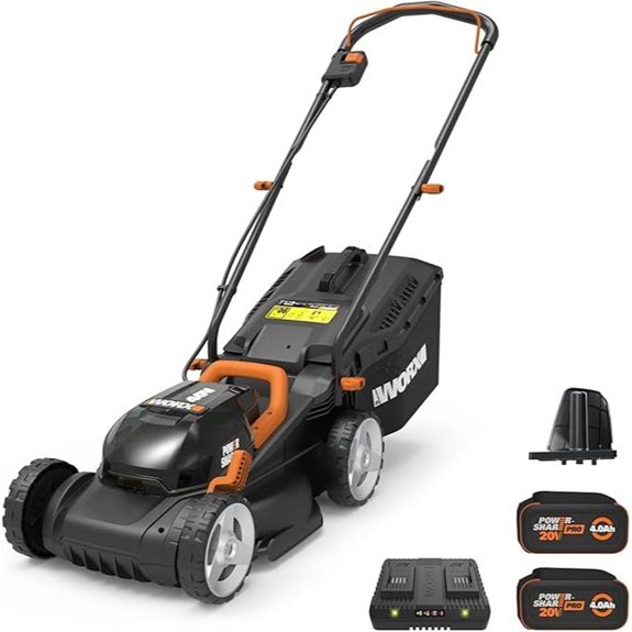 worx 40v cordless mower
